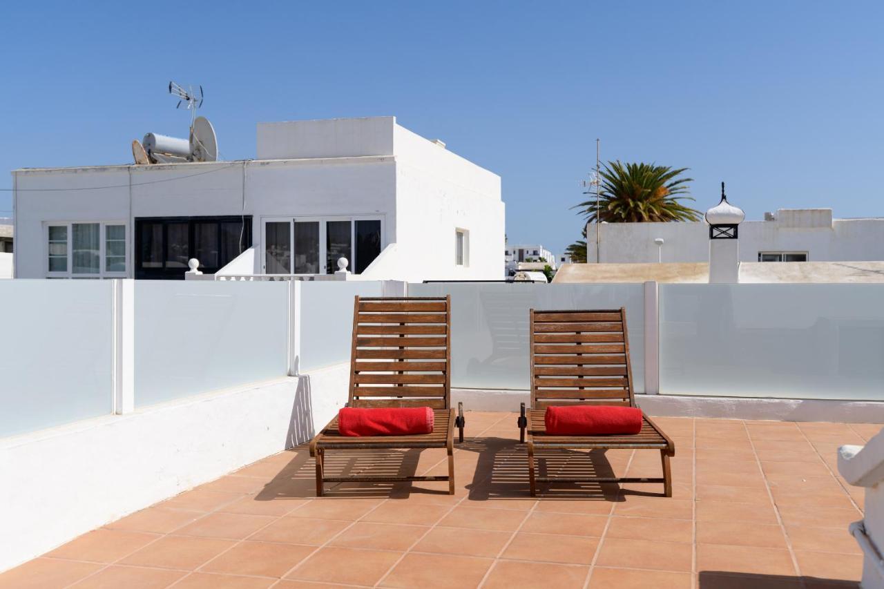 Casa Carbo, Puerto Del Carmen Apartment ปูแอร์โตเดลคาร์เมน ภายนอก รูปภาพ